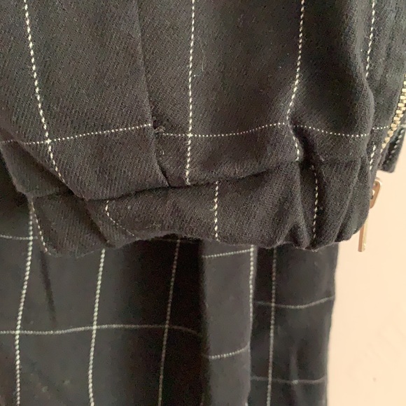 Brandy Melville Black Plaid Pants - Picture 4 of 5